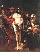 MAES, Nicolaes Christ before Pilate af painting